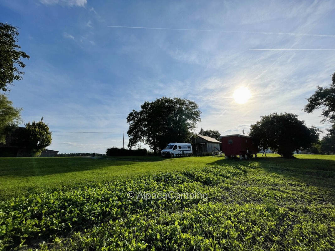 Farm camping in beautiful countryside #1