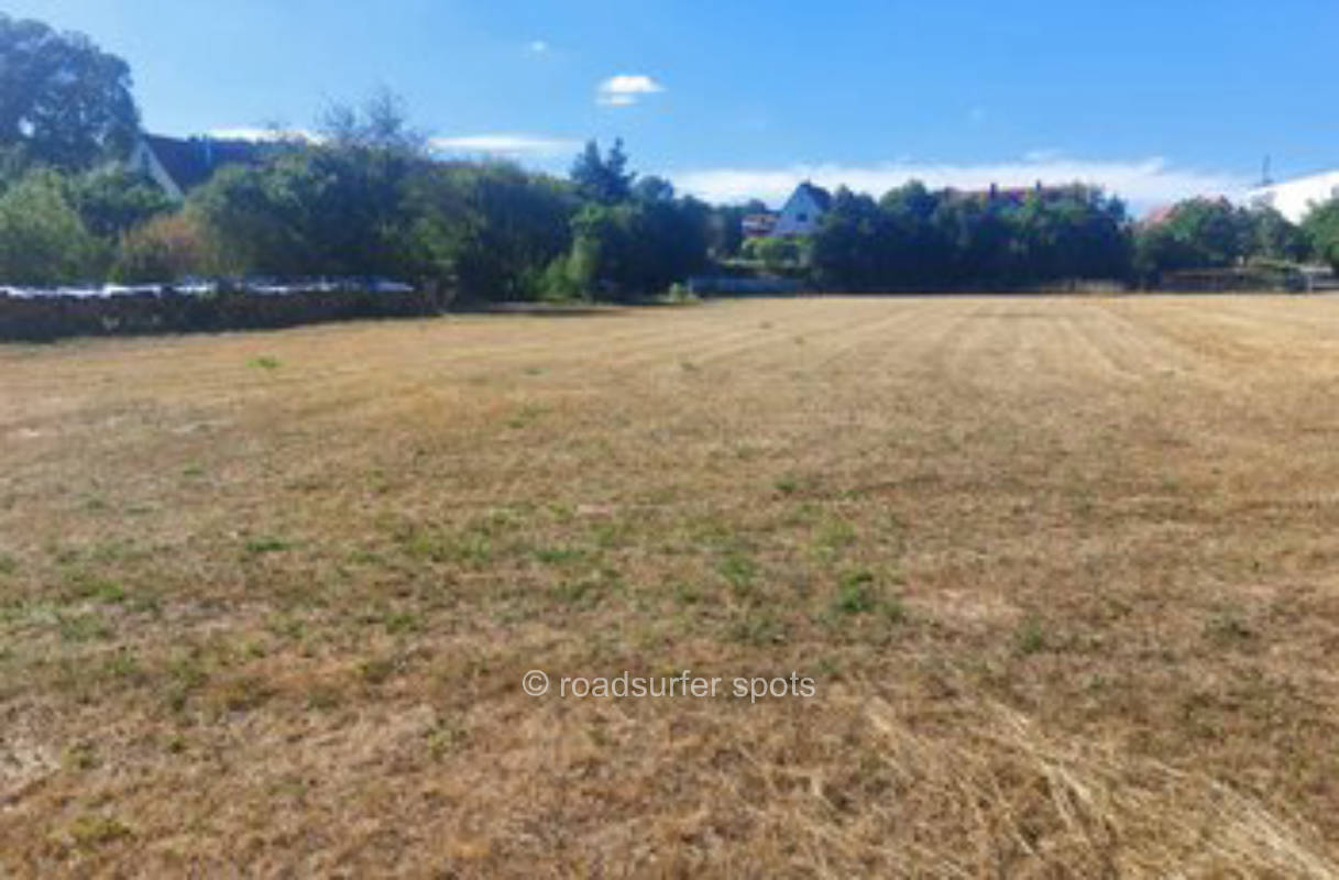 Camping on the sports island in Forchheim!