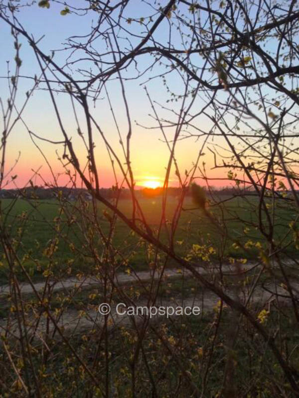 Einschlafen mit Sonnenuntergang