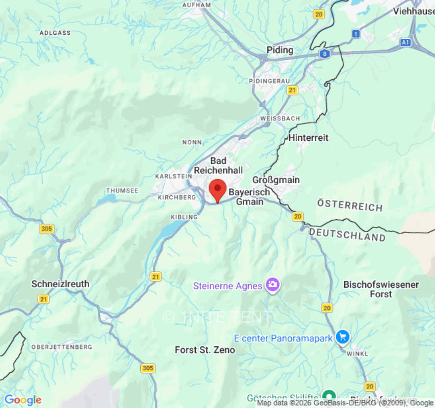 Zeltplatz in Bad Reichenhall