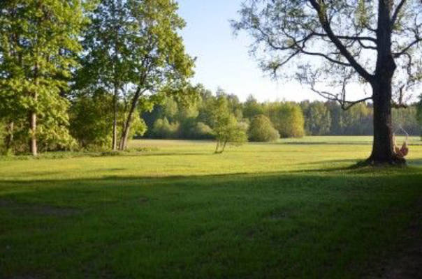 Historischer Hof in Estland: Campen mit Weite