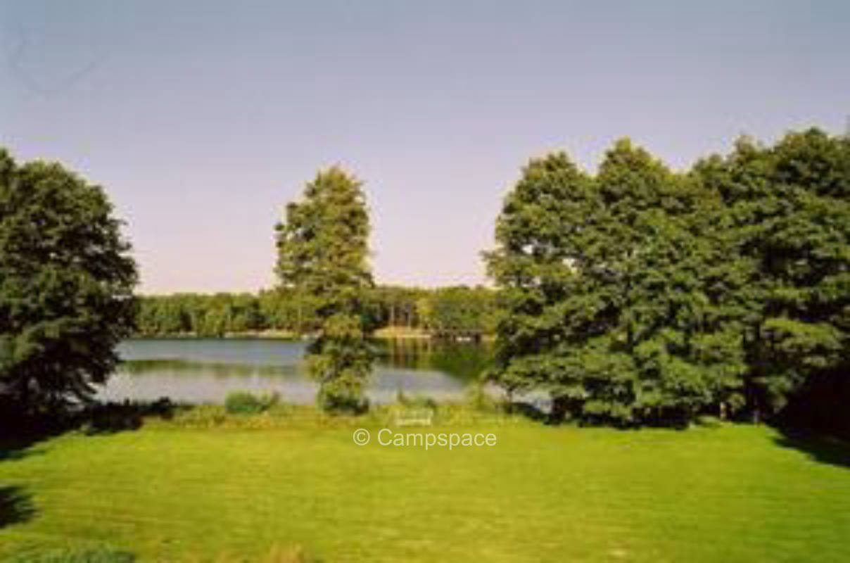 Your dream camping at the forest lake