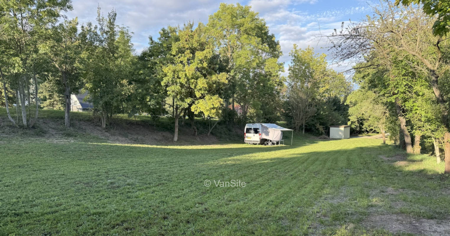 Versteckte Wiese zwischen Saale und den Weinbergen
