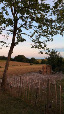 Stellplatz im Grünen mit Alpenpanorama 