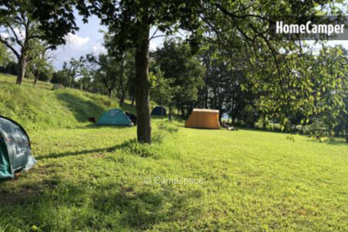 Campingplatz auf biologisch-dynamischem Bauernhof im Schwarzwald, Baden-Württemberg