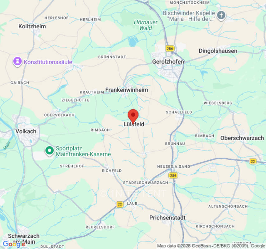 Zeltplatz in Lülsfeld