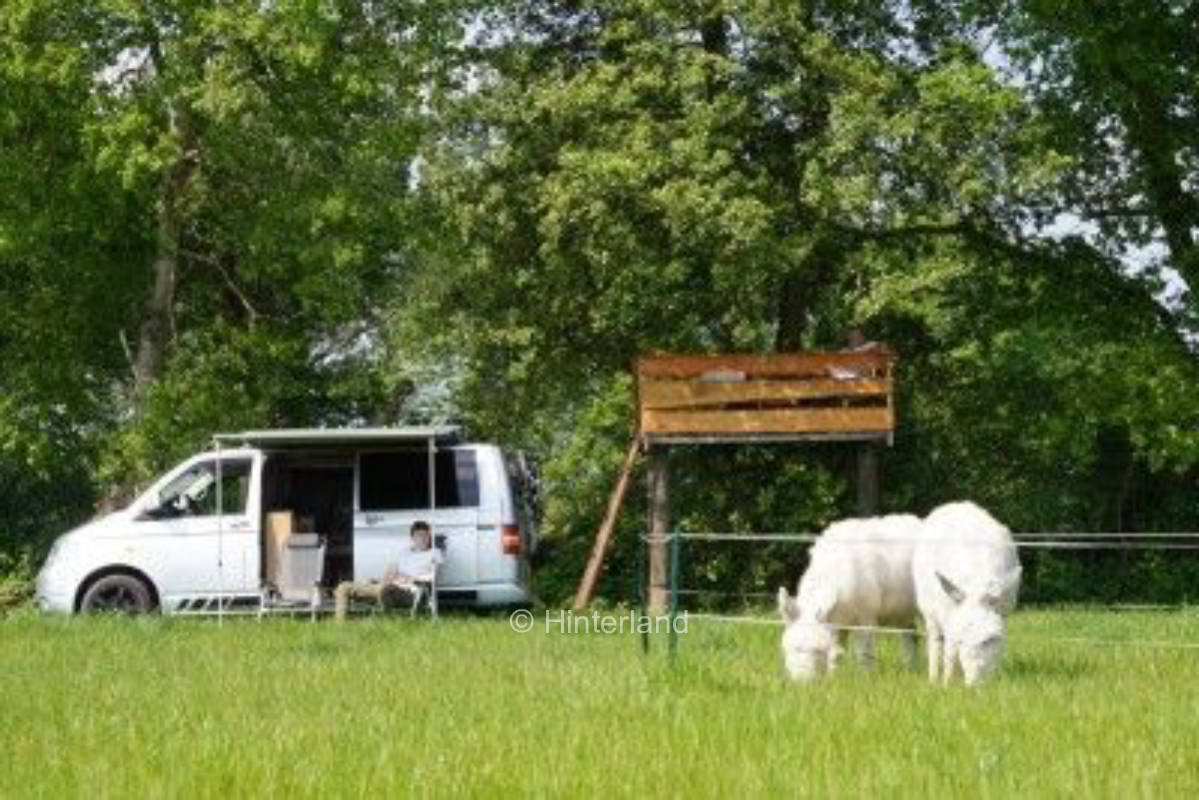 Stellplatz auf dem Eselhof 