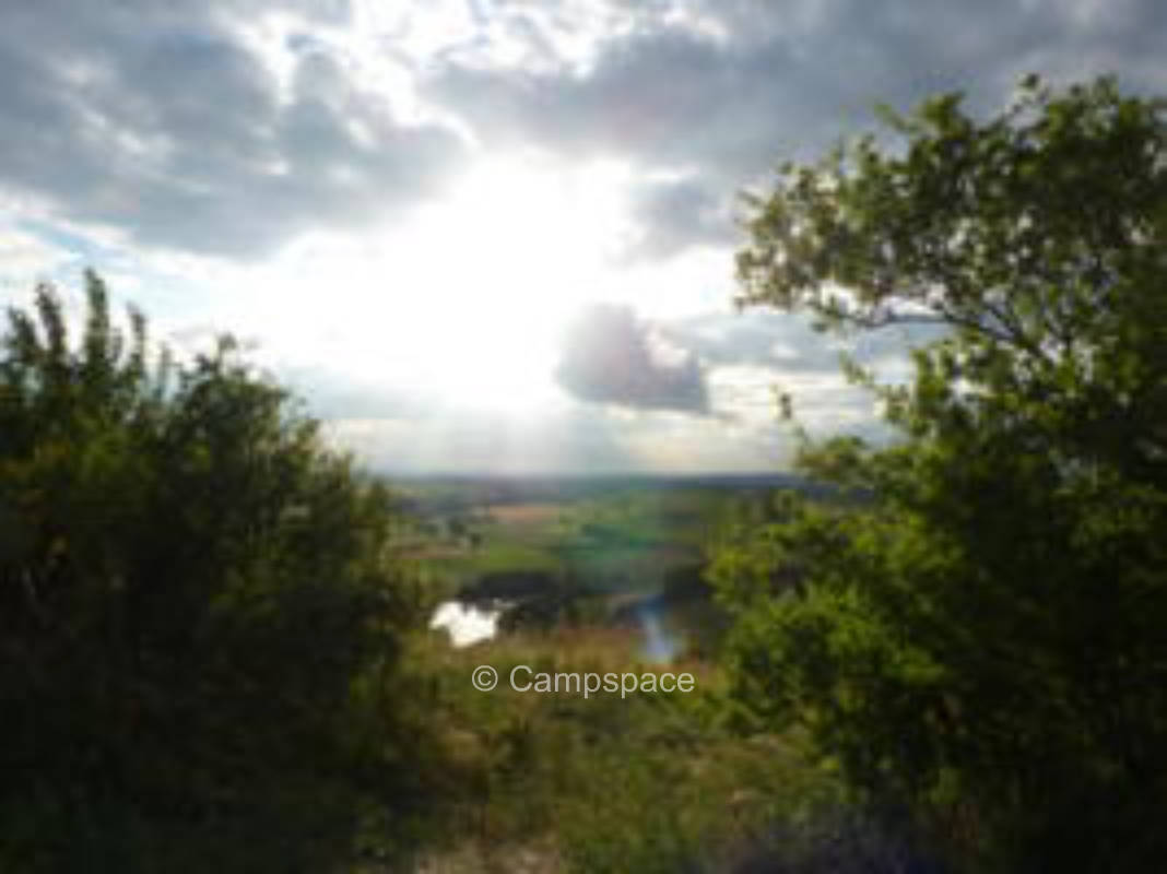 Camping auf Omas Wiese in Mittelfranken