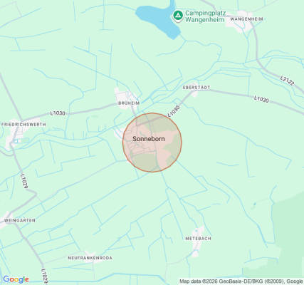 Camping site in Sonneborn