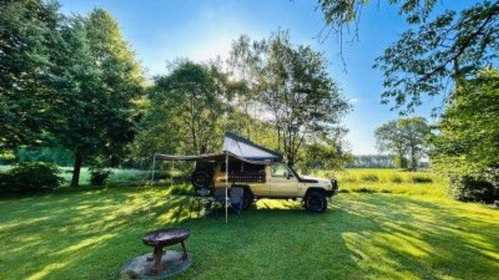 Im Münsterland: Campen, wo andere Urlaub machen