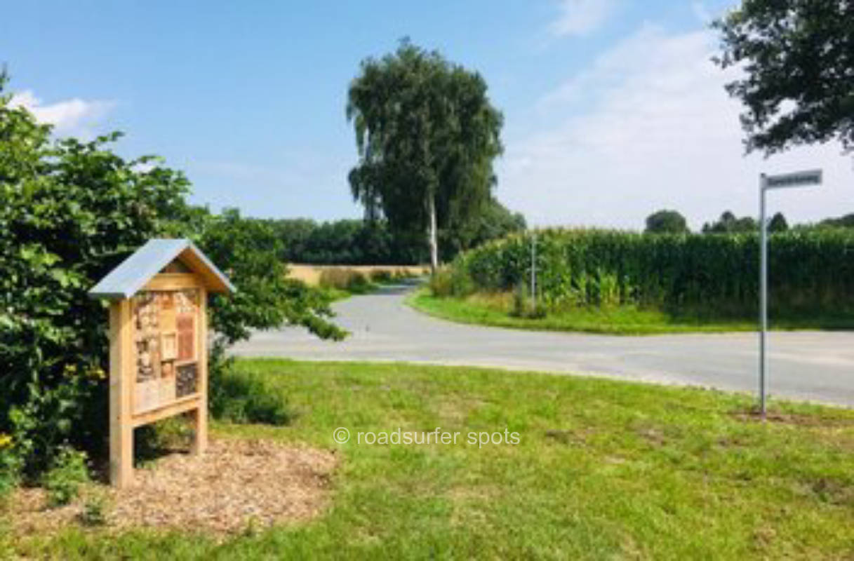 Beautiful place near the castle Surenburg