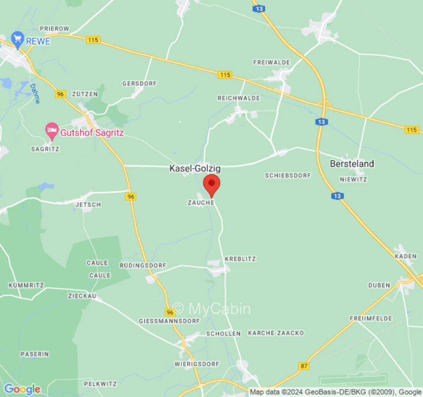 Übernachtung am Rande des Spreewald