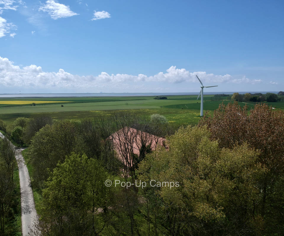 Historic gulf farm by the sea