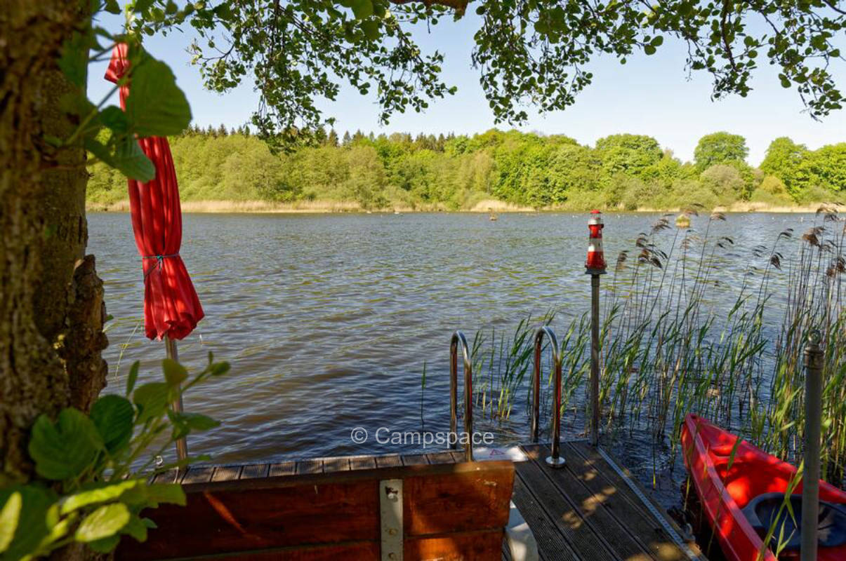 Rehmseecamp in der Nähe der Landeshauptstadt Schwerin, privater Stellplatz