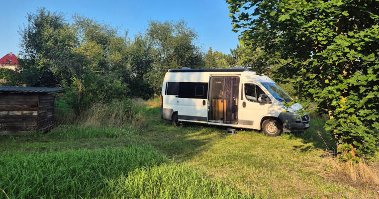 Schöne Wiese am Rande Dresdens