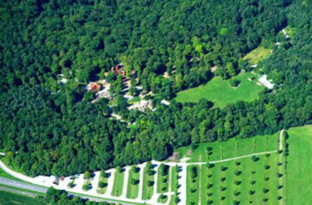 Camping auf dem wilden Parkplatz