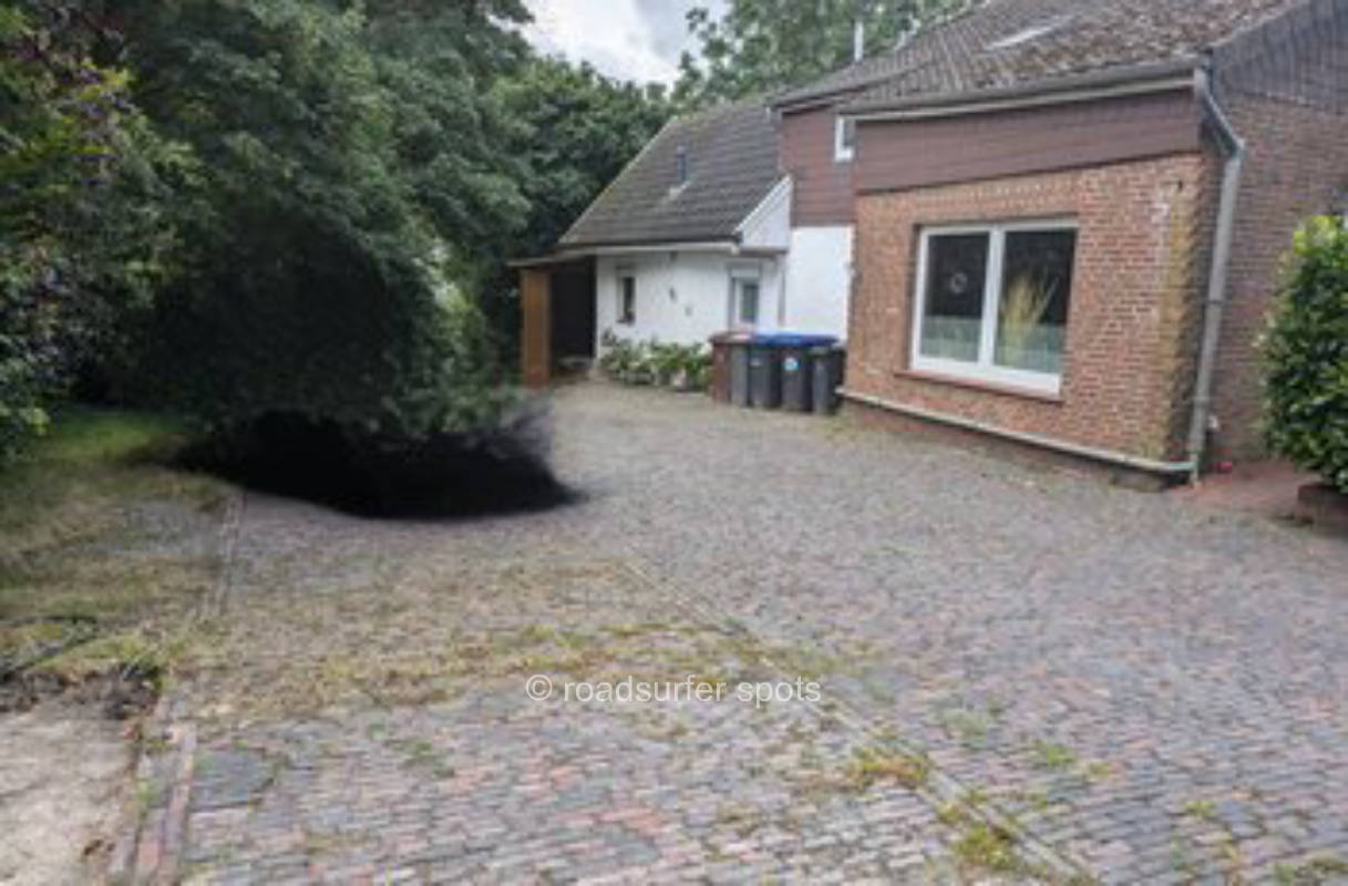 Camping direkt am alten Hafen