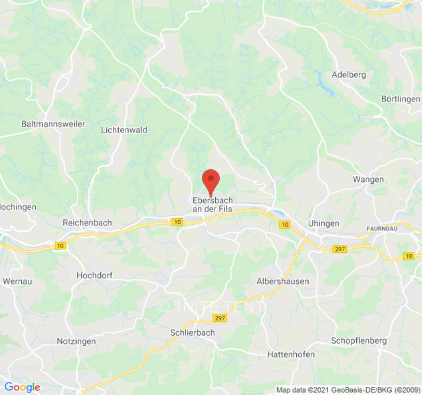 Zeltplatz in Ebersbach an der Fils, privater Stellplatz