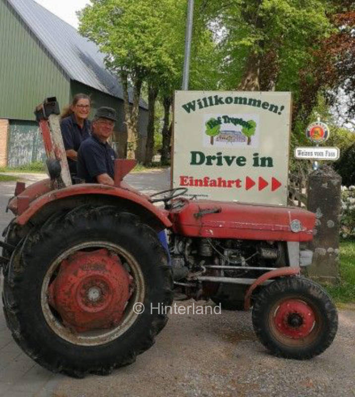 Hof Treptow - Lebensqualität auf dem Lande, privater Stellplatz