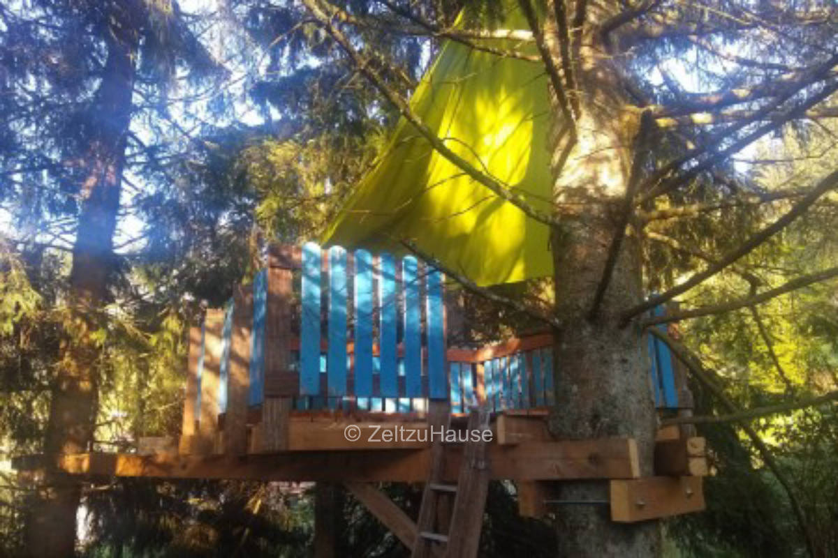 Übernachten (campen) im Baum