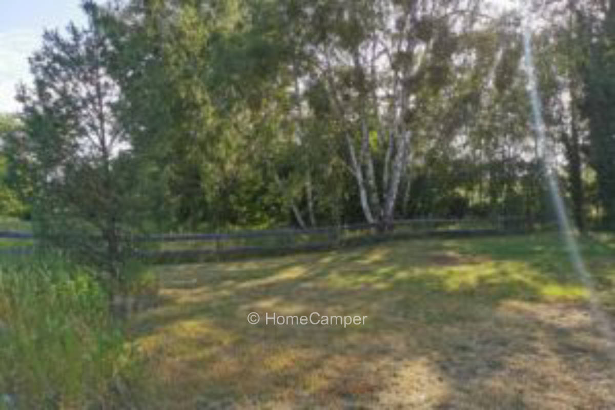 Privater Platz in Brieske