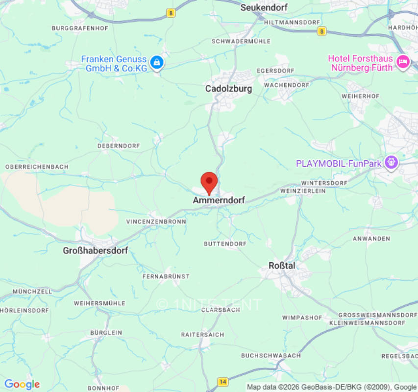 Zeltplatz in Ammerndorf