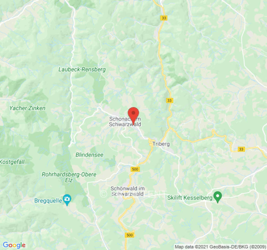 Campground in Schonach in the Black Forest