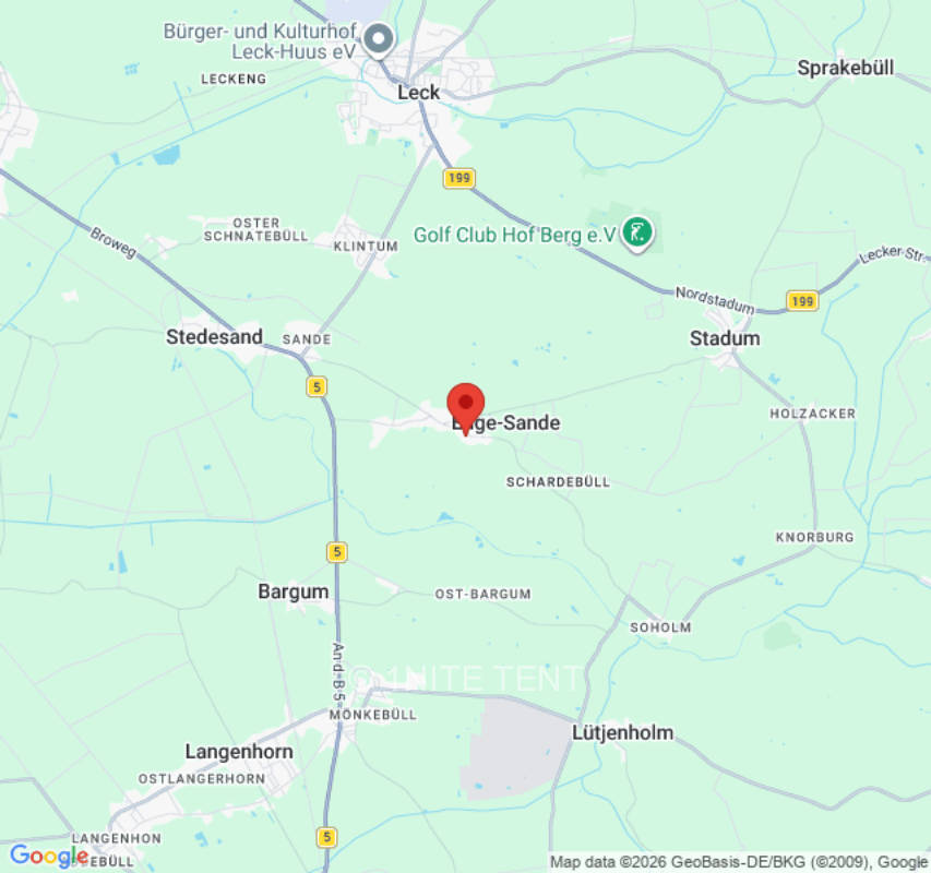 Zeltplatz in Enge-Sande