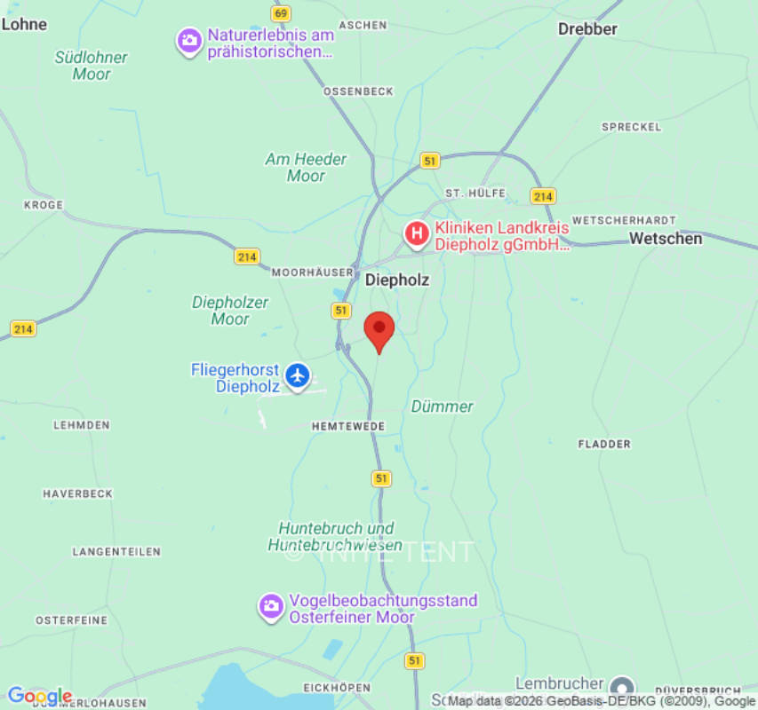 Zeltplatz in Diepholz