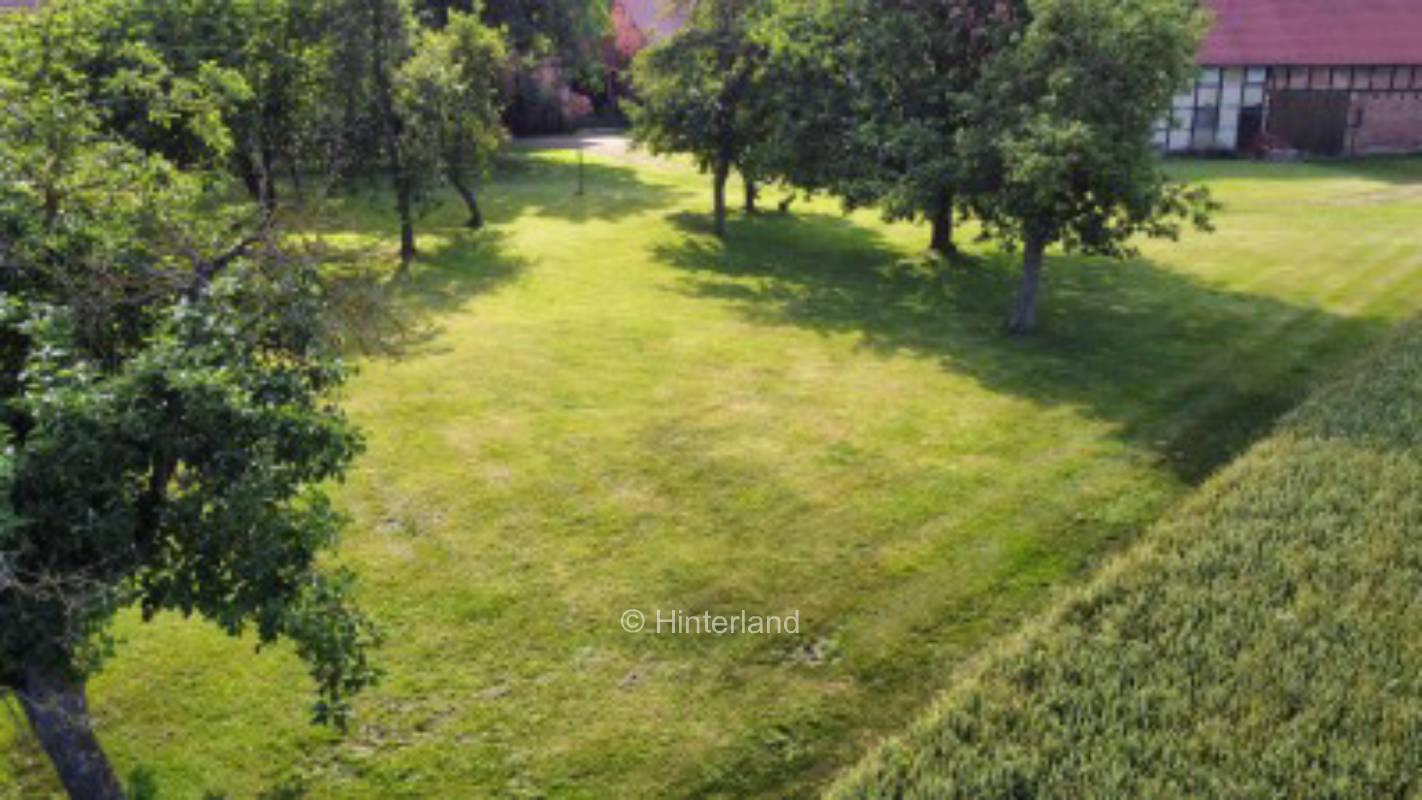 Obstgarten im Warnetal , privater Stellplatz