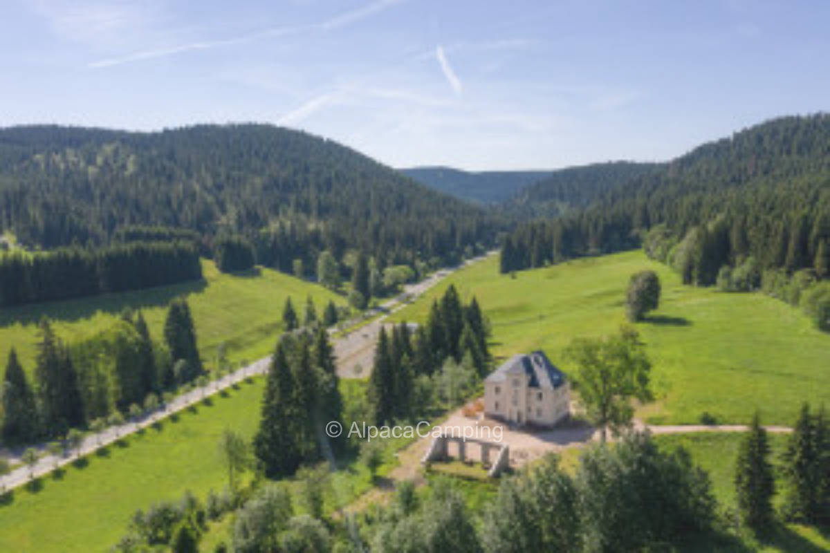 Pitch at the Alte Försterei in the Ore Mountains