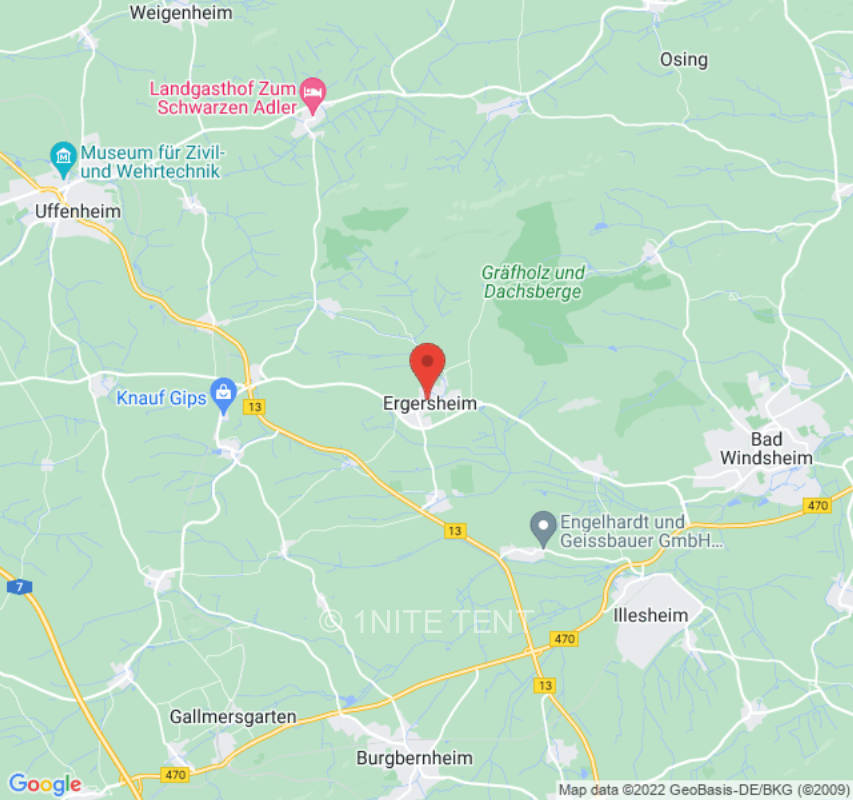 Campground in Ergersheim