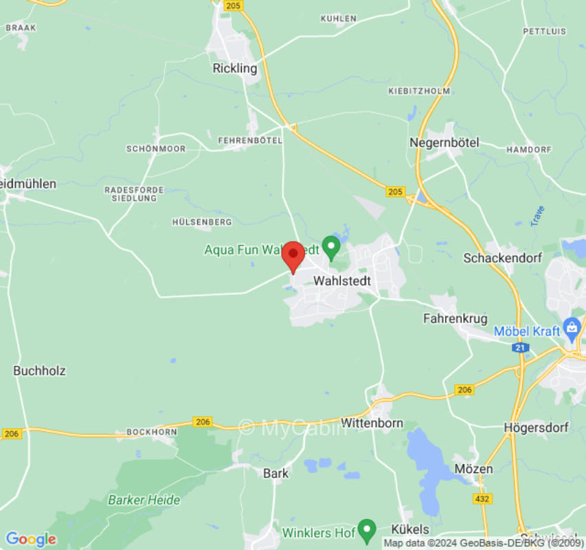 Einzelstellpatz am Koi-Teich