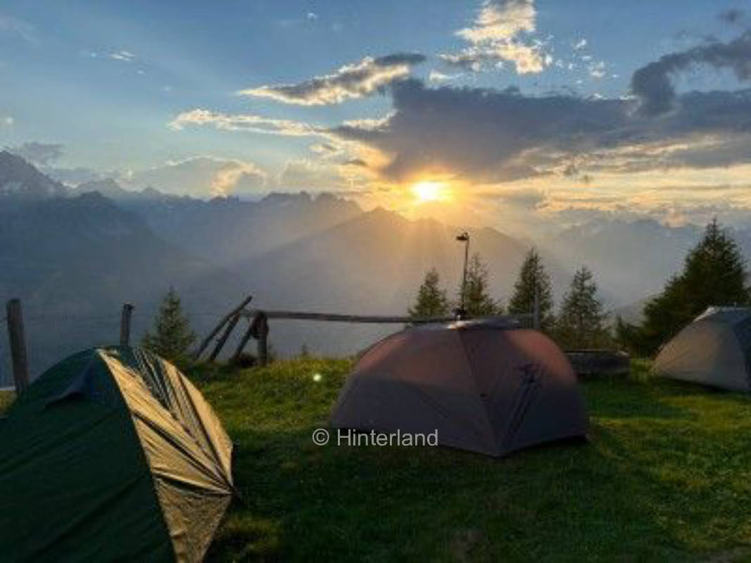 Zelten auf der Hochalm - Natur pur auf über 2000m