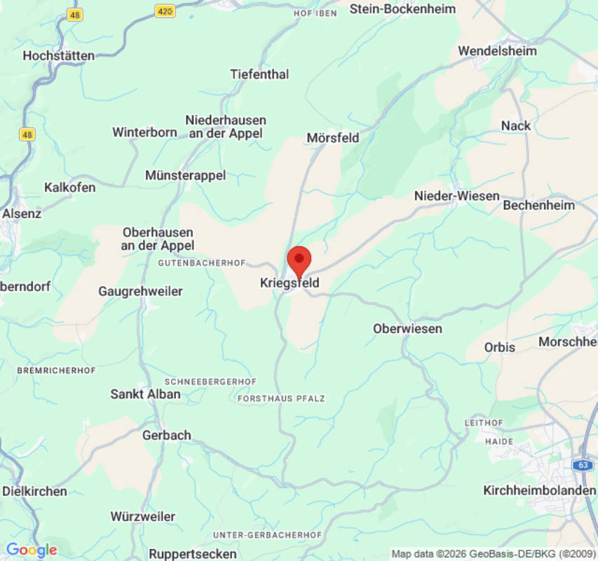 Landluft schnuppern in der Nordpfalz (Campspace 13567)