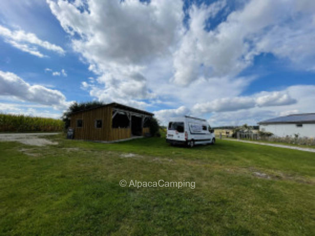 Camping and camping in the idyllic garden #2