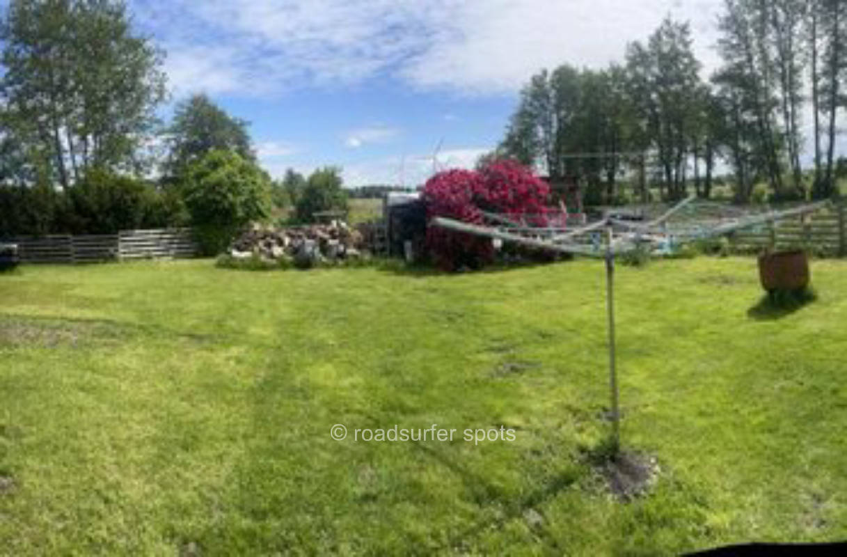 Private pitch near the coast