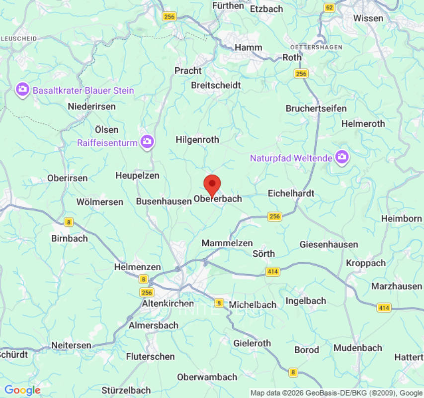 Zeltplatz in Obererbach (Westerwald)