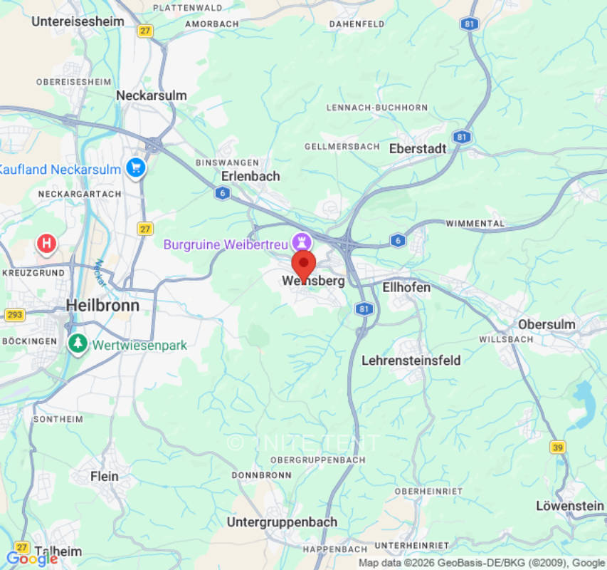 Zeltplatz in Weinsberg