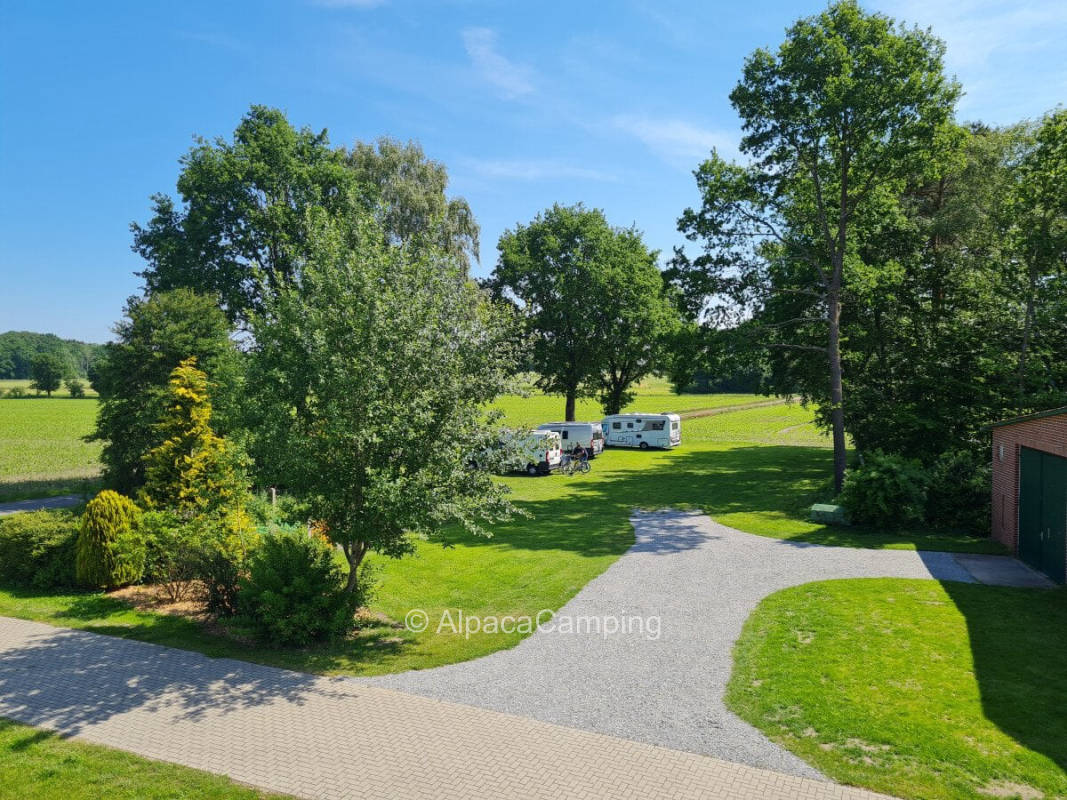 Quiet camper site near Pietzmoor