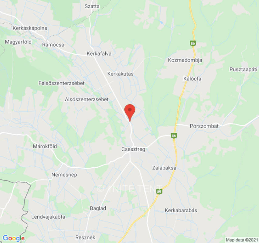 Zeltplatz in Csesztreg