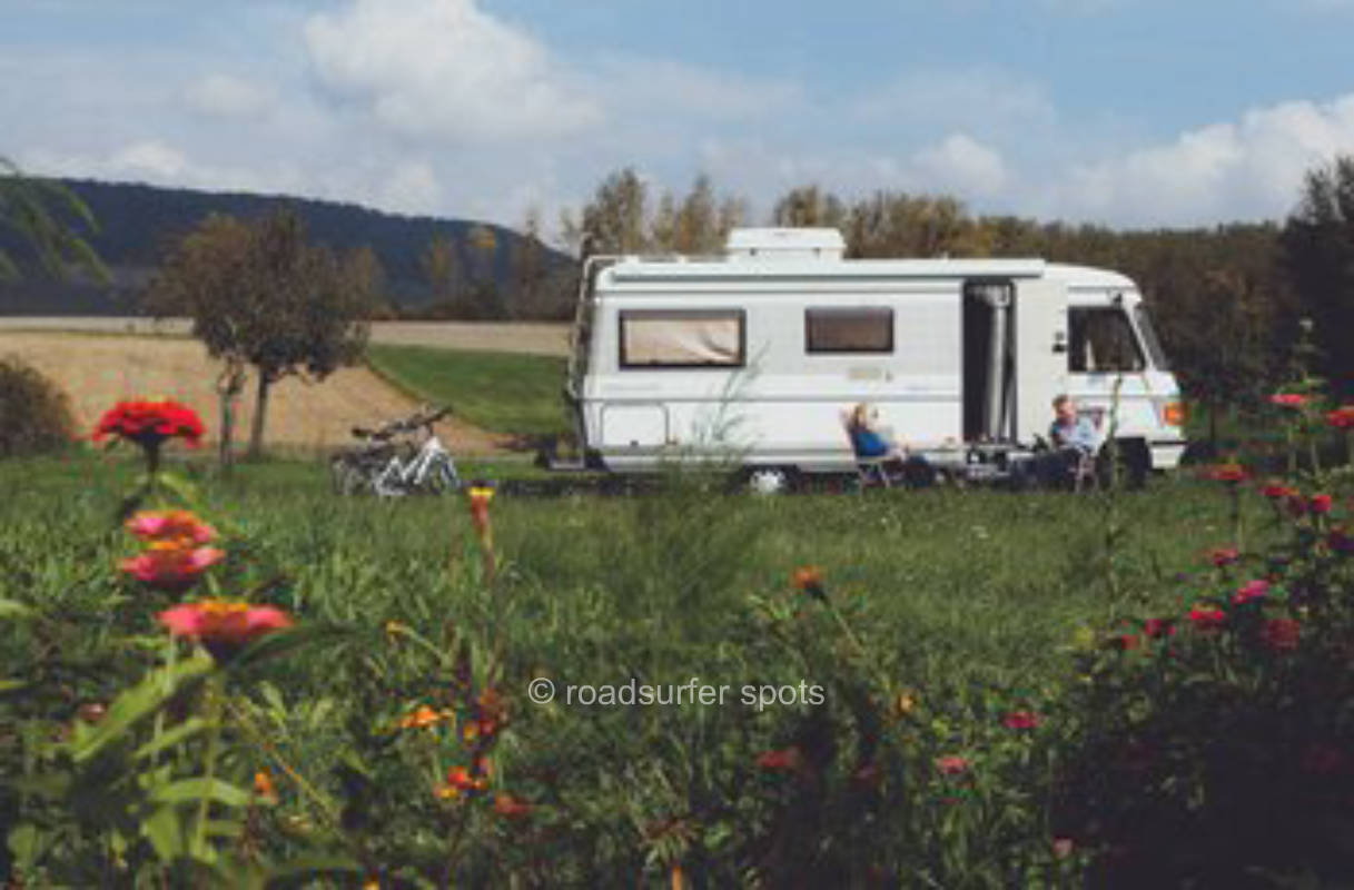Weingut-Camping in Franken