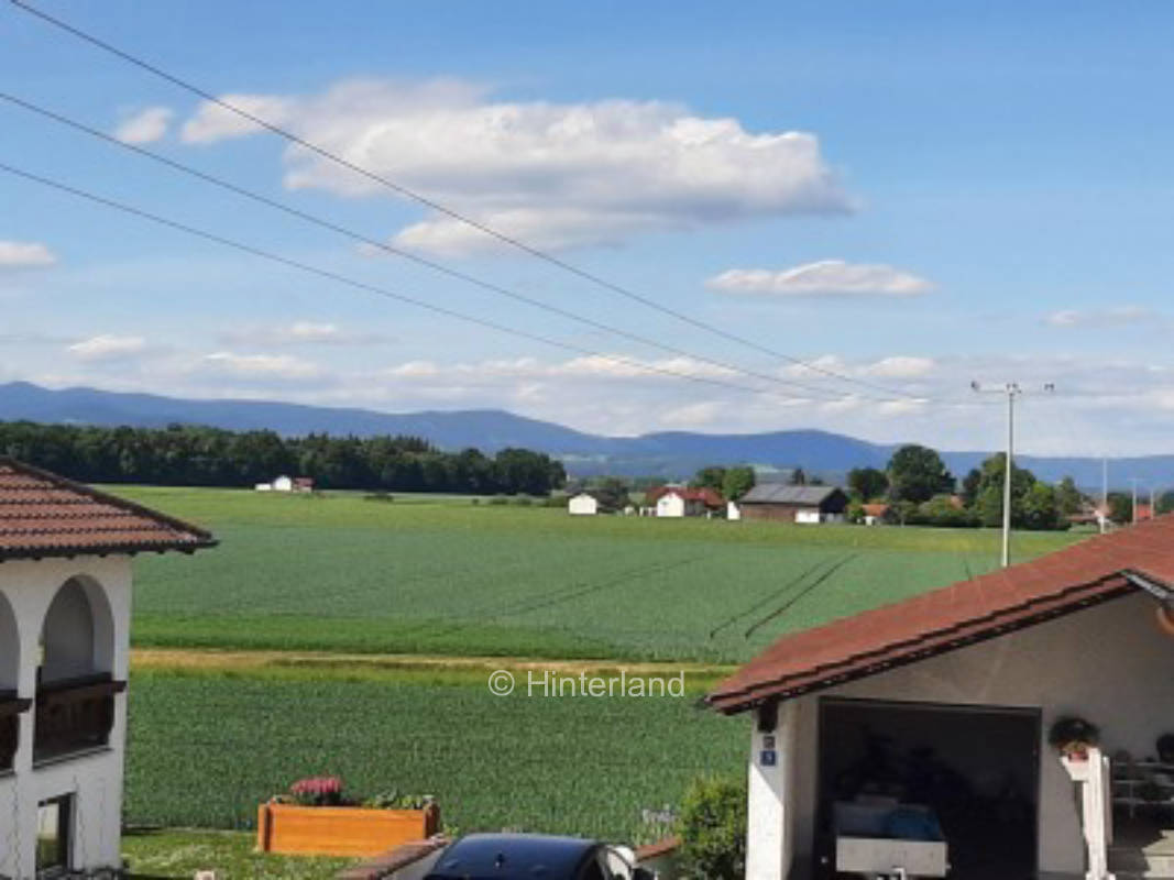 Vacation once different on the meadow with a view