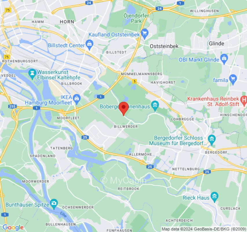 Zelten im wilden Garten in Hamburg