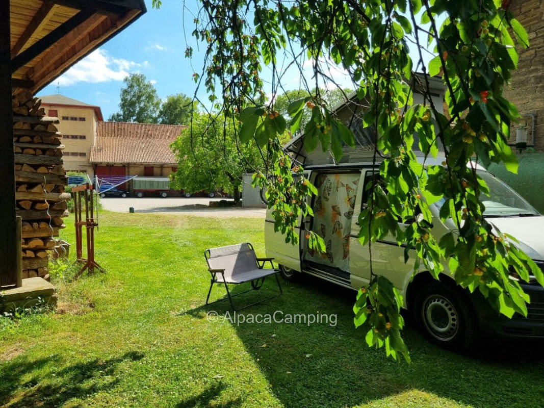 Pitch in historic courtyard ambience #1