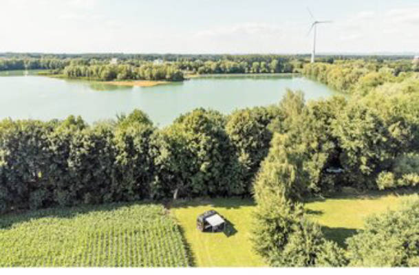 Camping Wiese in der Bentfelder Seenlandschaft