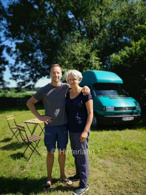 Camping an der Alten Schule mitten im Nirgendwo