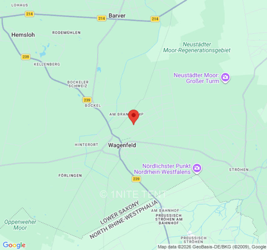 Zeltplatz in Wagenfeld