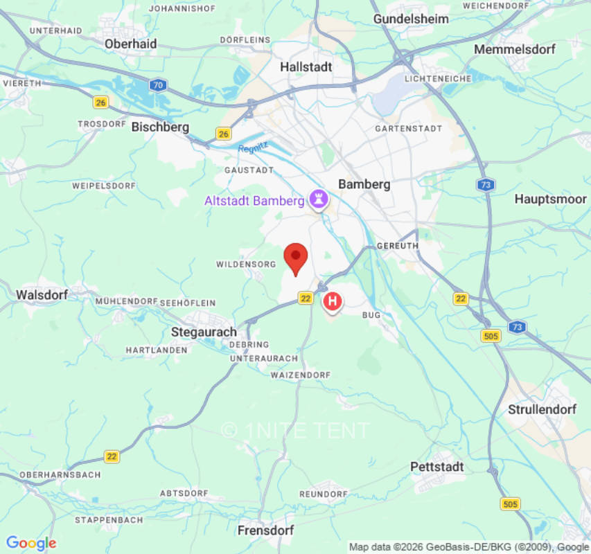 Zeltplatz in Bamberg