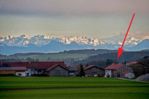 The peaks at the gates of Munich